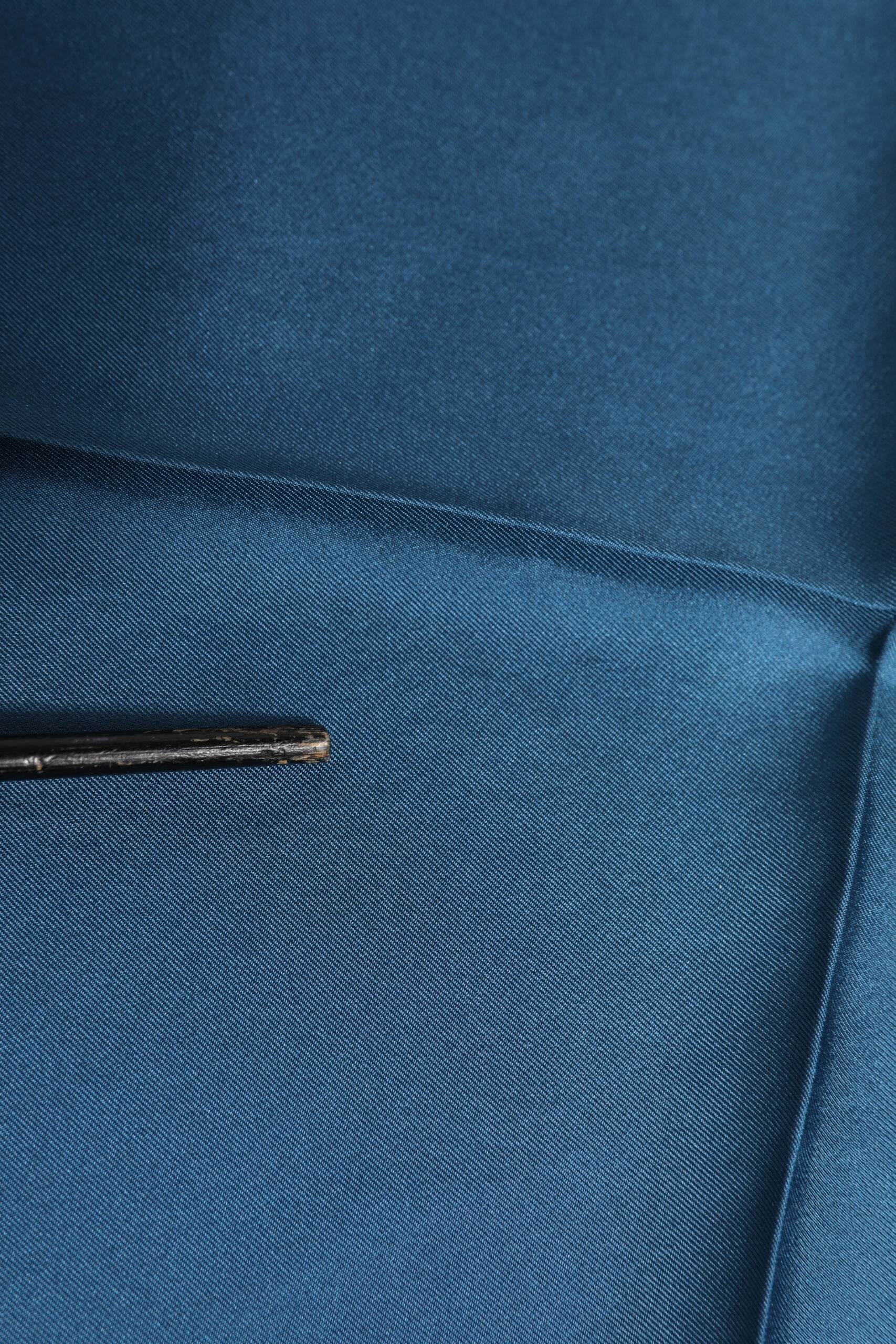 Dolce & Gabbana Blue DG Crown Silk Square Men Foulard Scarf - Hilstor