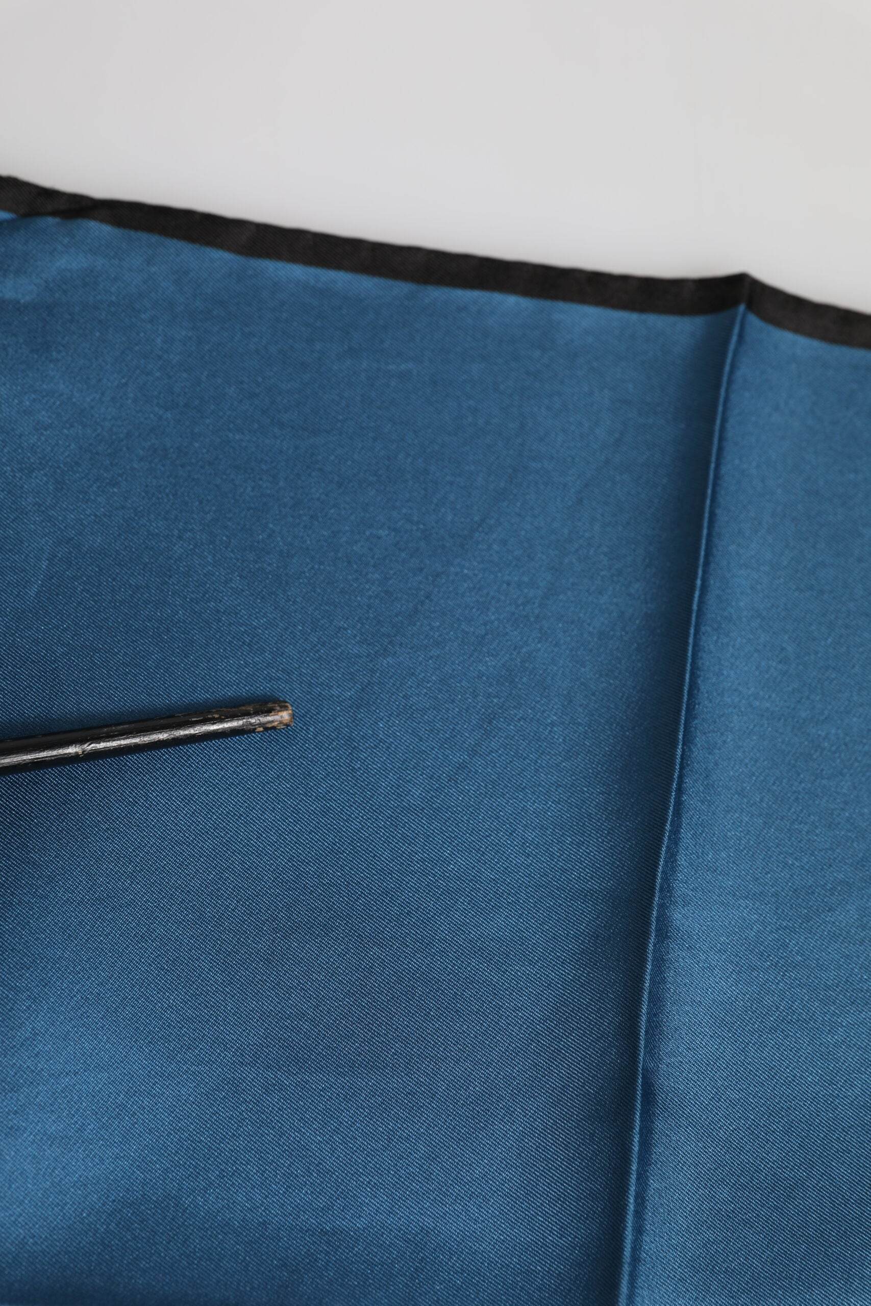 Dolce & Gabbana Blue DG Crown Silk Square Men Foulard Scarf - Hilstor