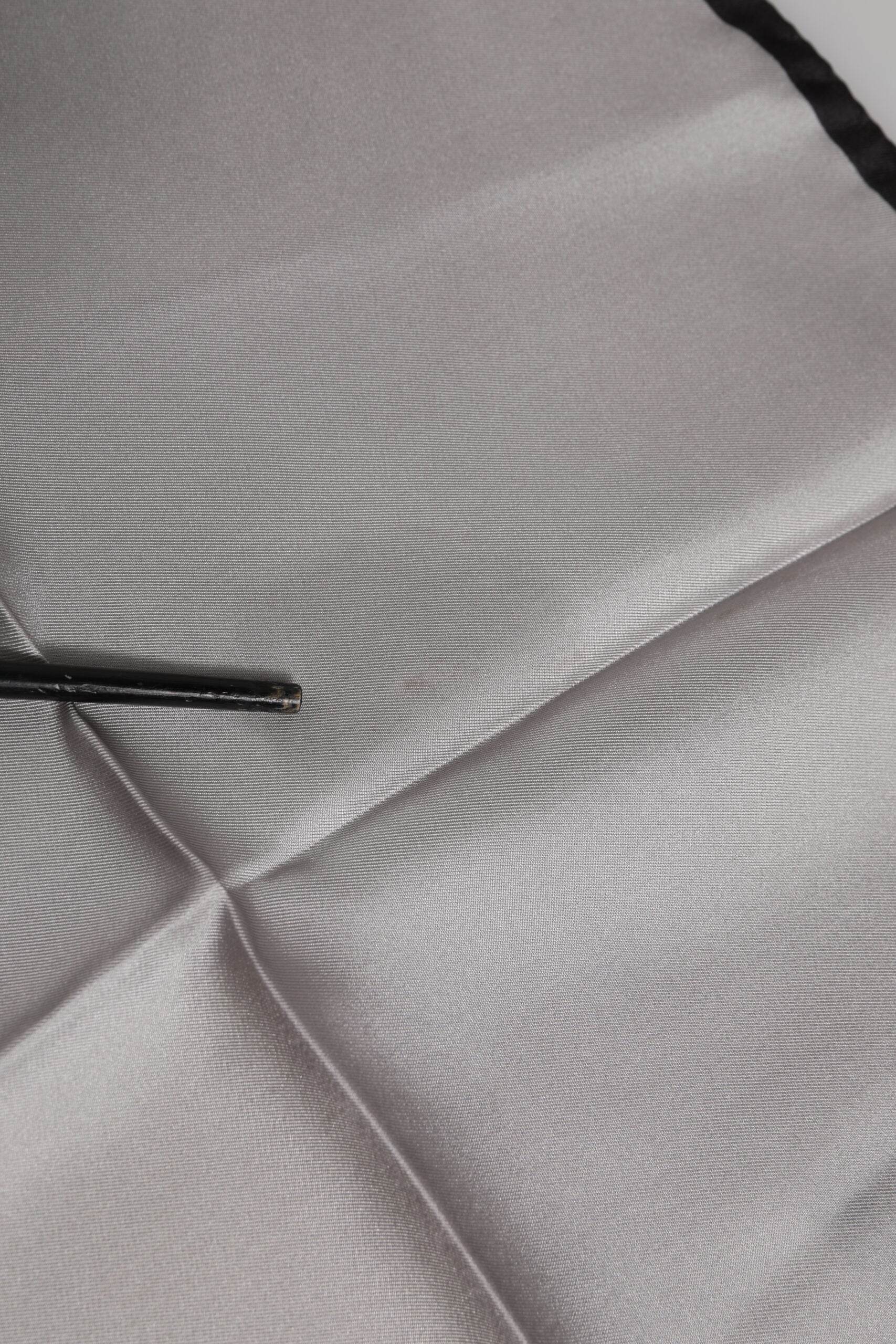 Dolce & Gabbana Gray DG Crown Silk Square Men Foulard Scarf - Hilstor