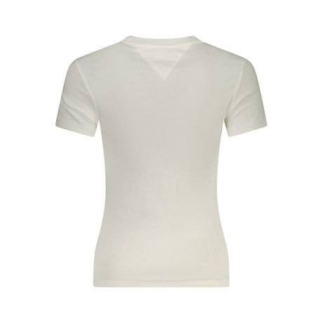 Tommy Hilfiger White Cotton Tops & T-Shirt