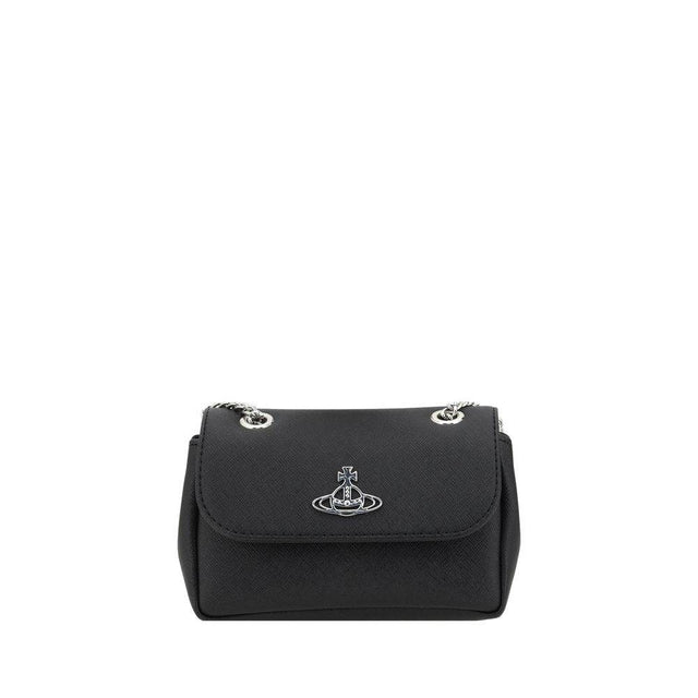 Vivienne Westwood Shoulder Bag with Orb plaque - Hilstor