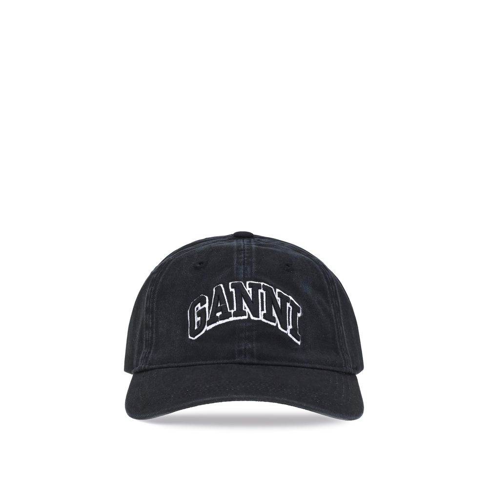 Ganni Logo Baseball Cap - Hilstor
