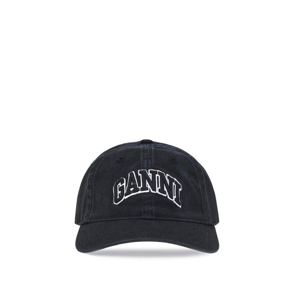 Ganni Logo Baseball Cap - Hilstor