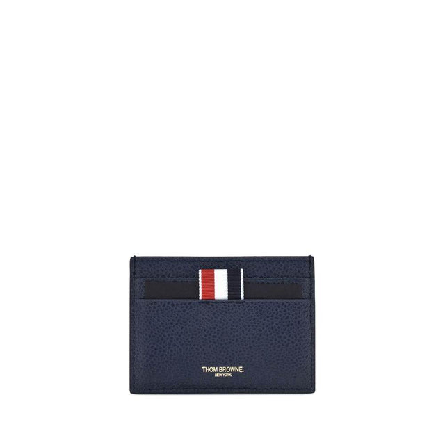 Thom Browne Leather Card Holder - Hilstor
