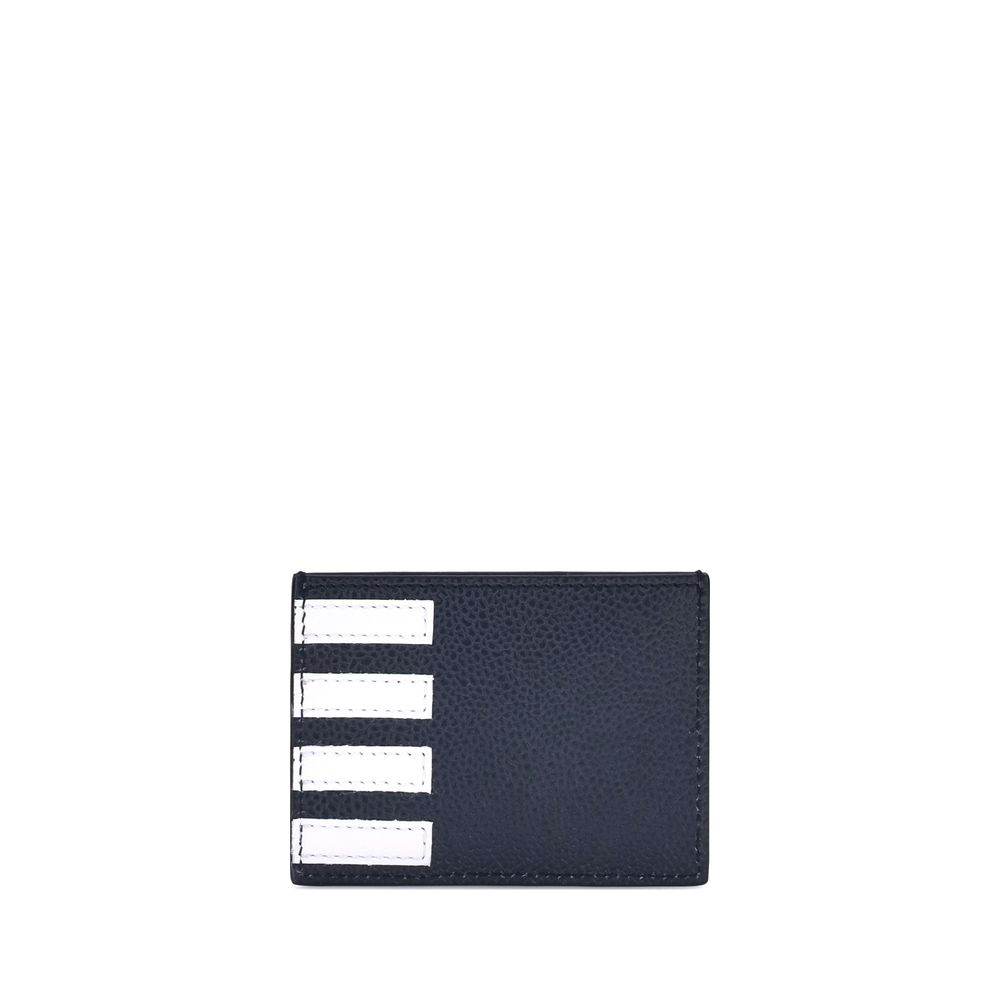Thom Browne Leather Card Holder - Hilstor