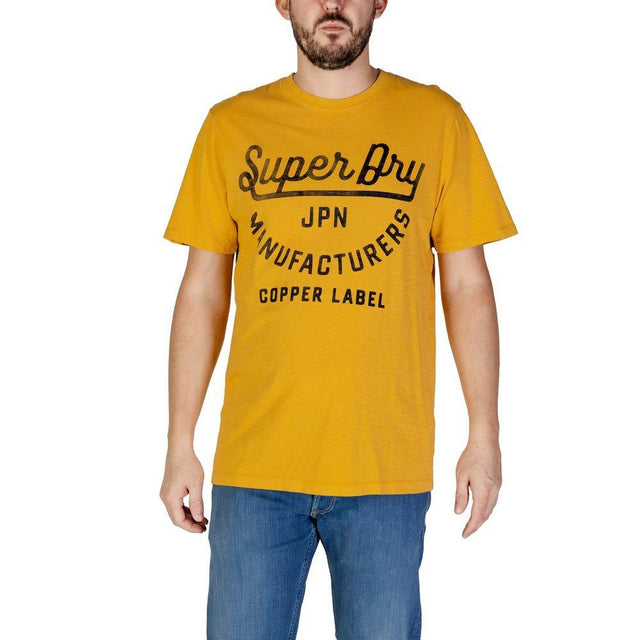Superdry Orange Cotton T-Shirt - Hilstor