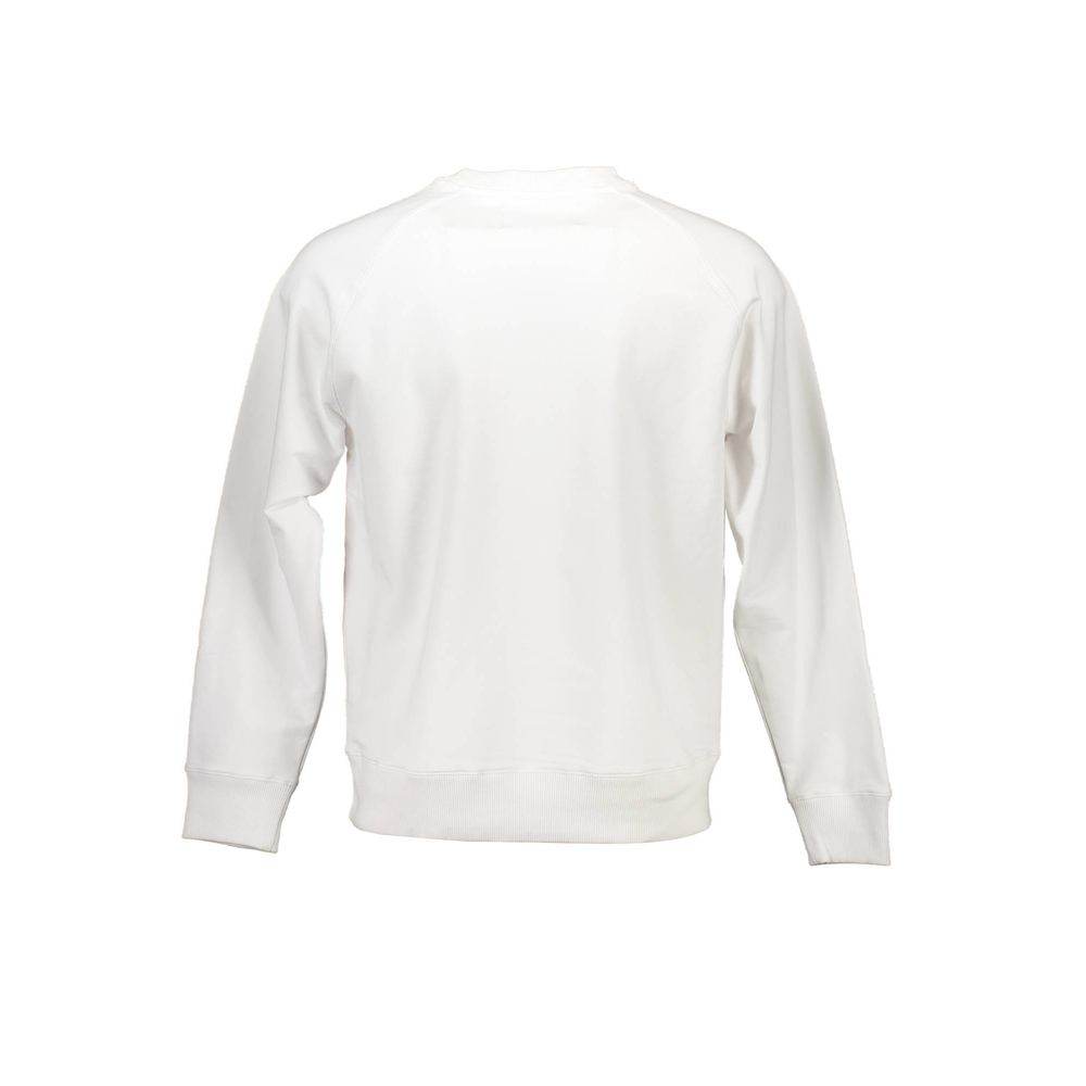 Calvin Klein White Cotton Men Sweater - Hilstor