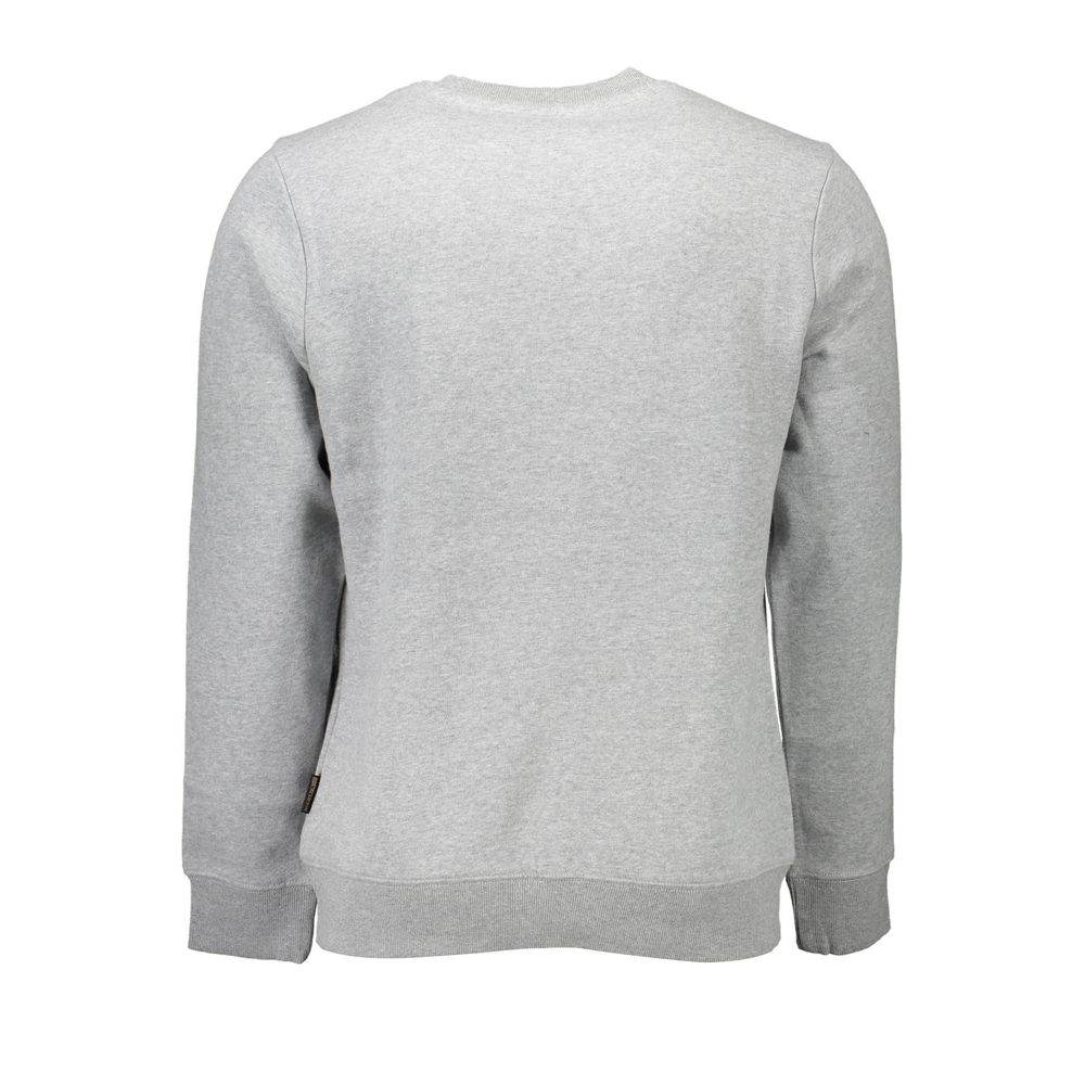 Napapijri Gray Cotton Men Sweater - Hilstor