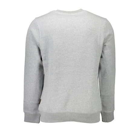 Napapijri Gray Cotton Men Sweater - Hilstor
