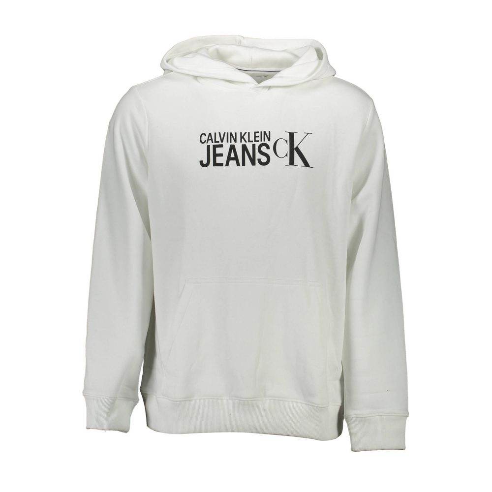Calvin Klein White Cotton Men Sweater - Hilstor