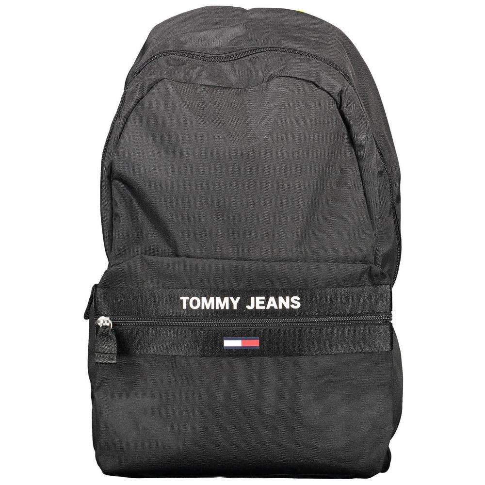 Tommy Hilfiger Black Polyester Backpack - Hilstor