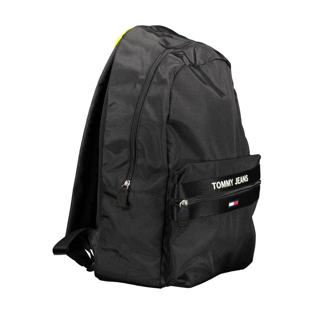 Tommy Hilfiger Black Polyester Backpack - Hilstor