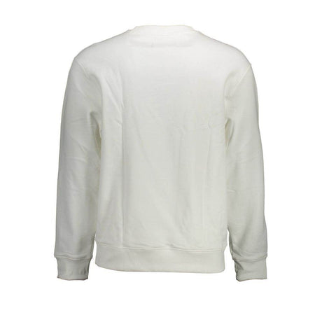 Calvin Klein White Cotton Men Sweater - Hilstor
