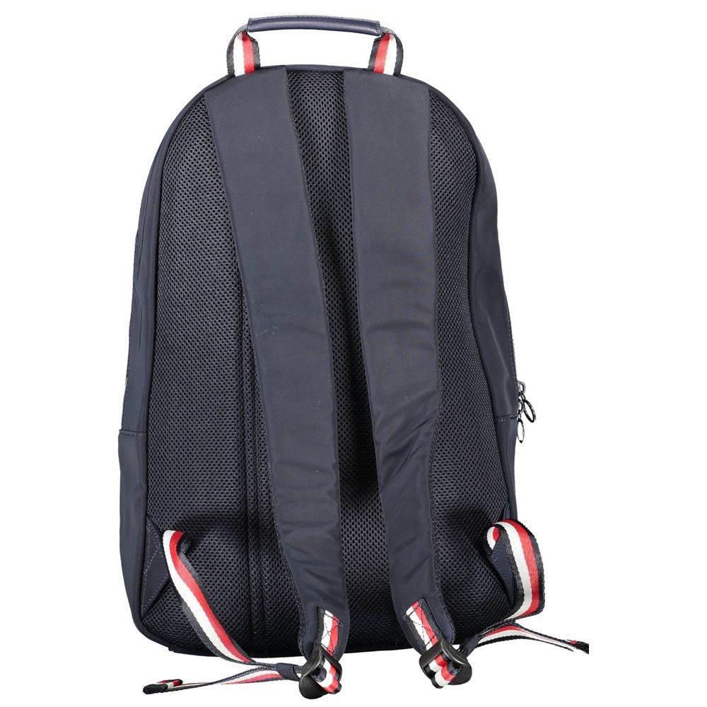 Tommy Hilfiger Blue Polyester Backpack - Hilstor