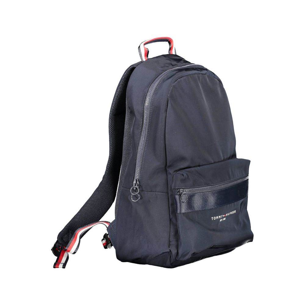 Tommy Hilfiger Blue Polyester Backpack - Hilstor