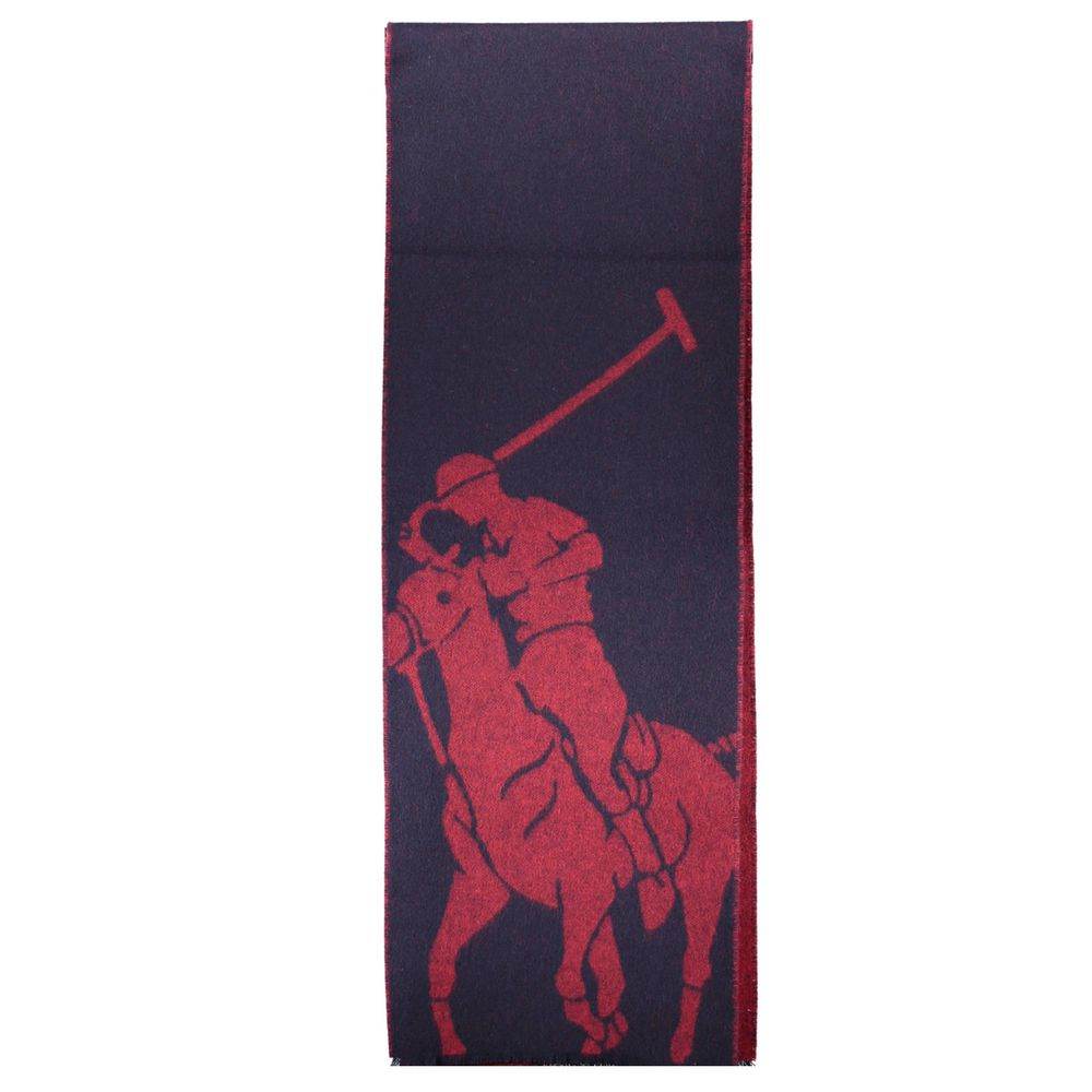 Ralph Lauren Blue Nylon Scarf - Hilstor