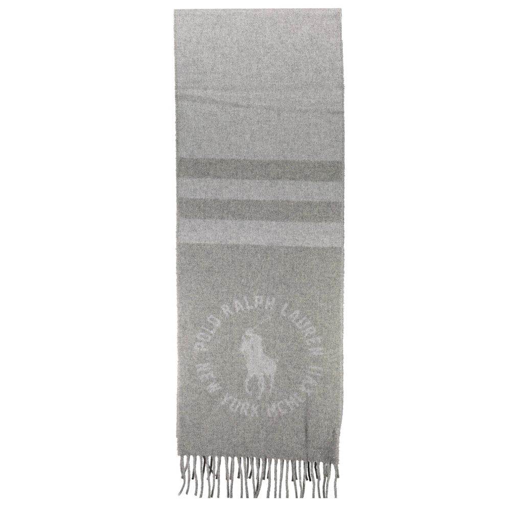 Ralph Lauren Gray Nylon Scarf - Hilstor