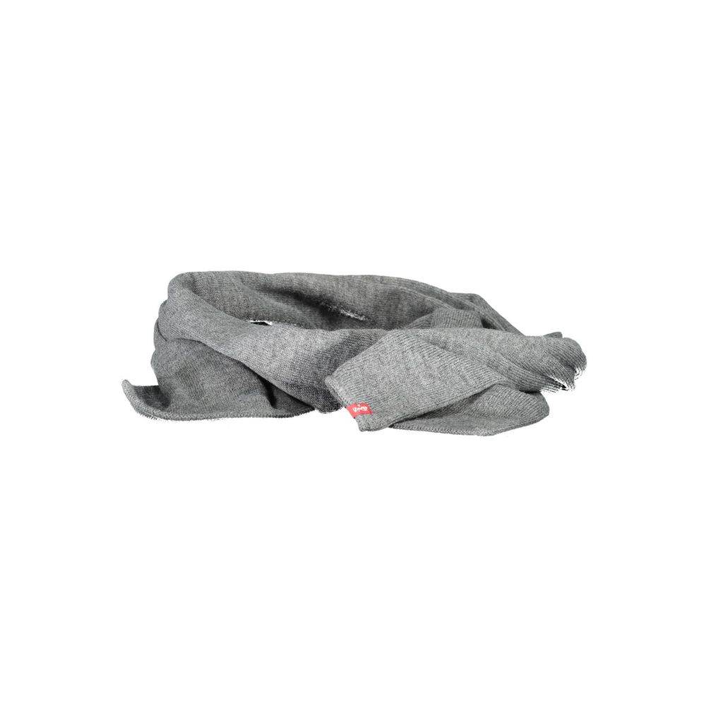 Levi's Gray Marabou Scarf - Hilstor