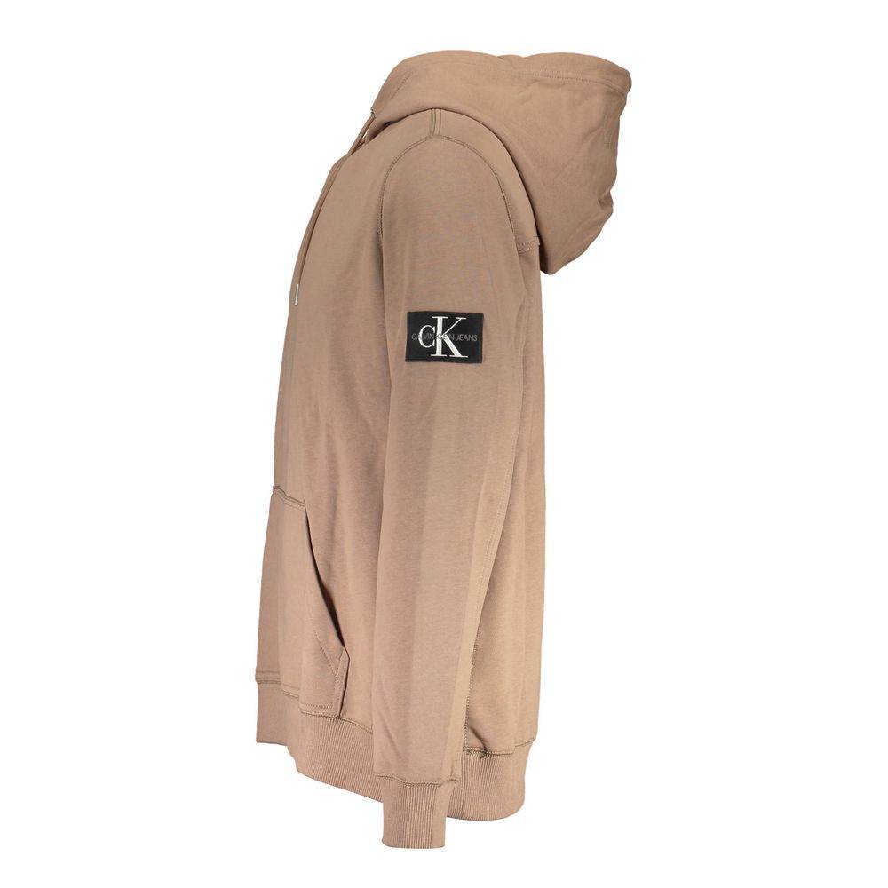 Calvin Klein Brown Cotton Men Sweater - Hilstor