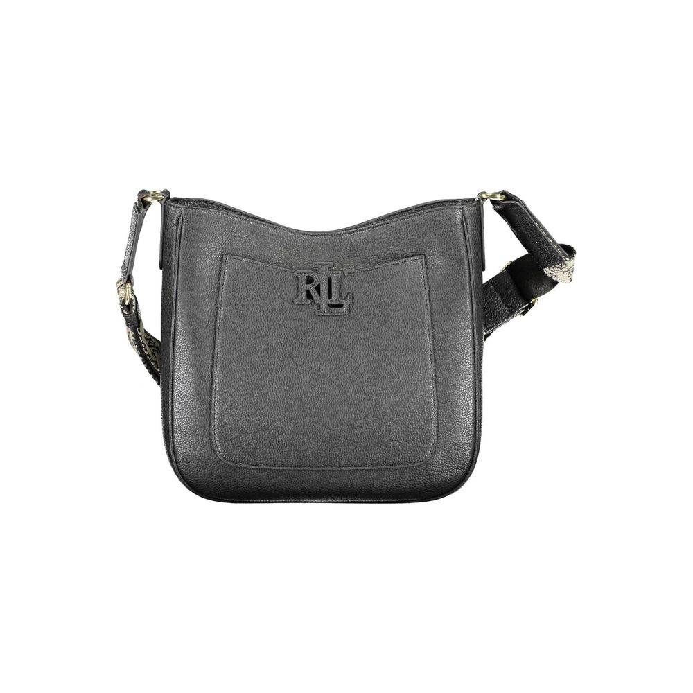 Ralph Lauren Black Leather Handbag - Hilstor