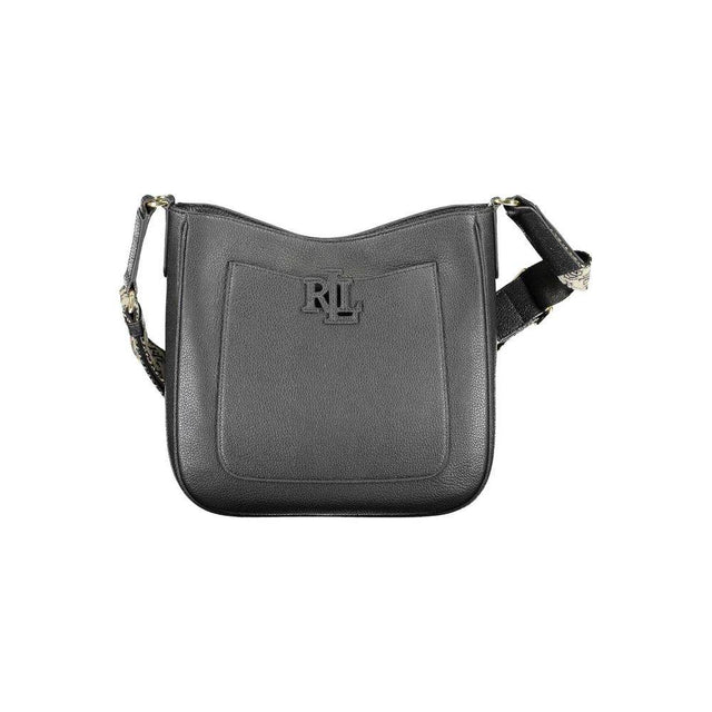 Ralph Lauren Black Leather Handbag - Hilstor