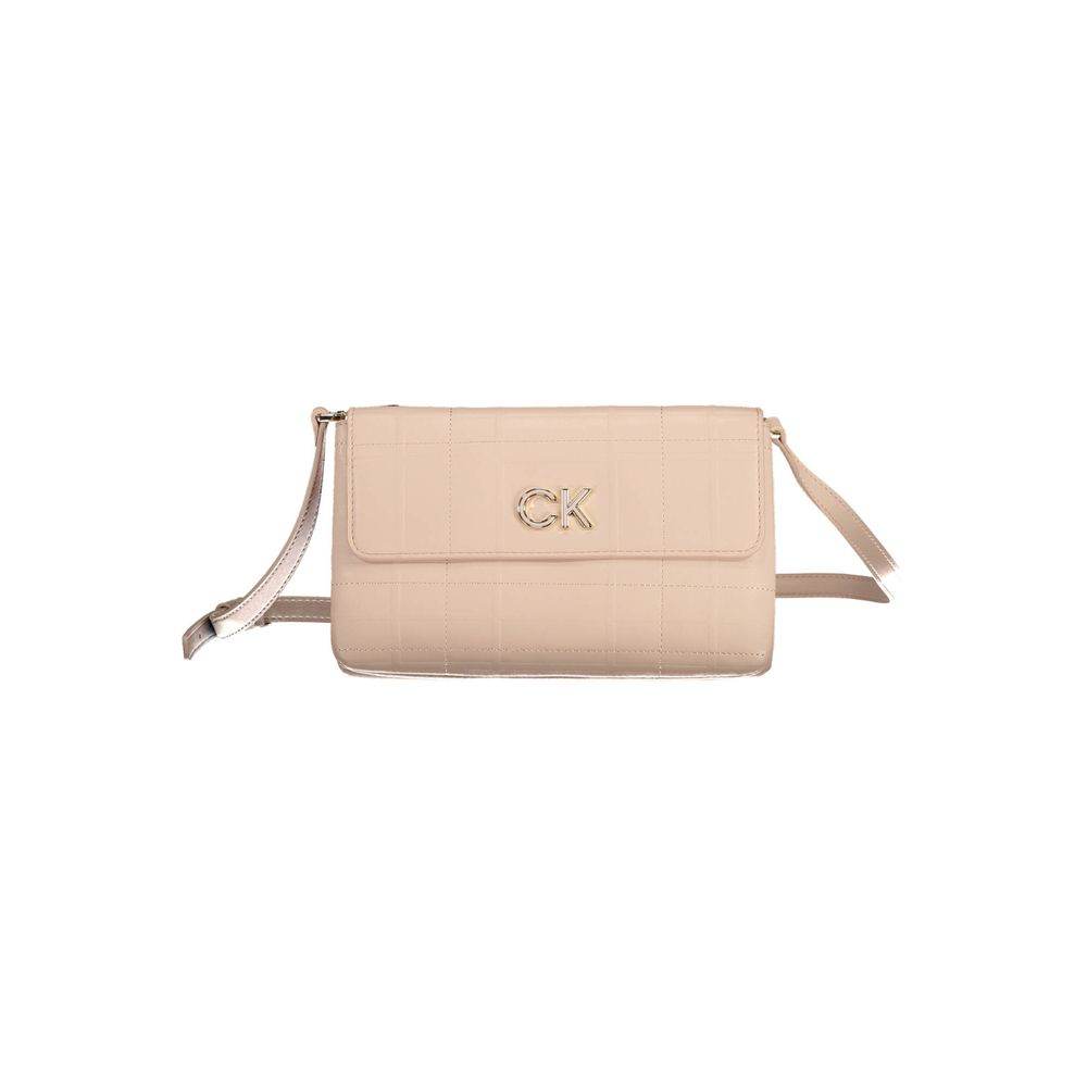 Calvin Klein Pink Polyester Handbag - Hilstor