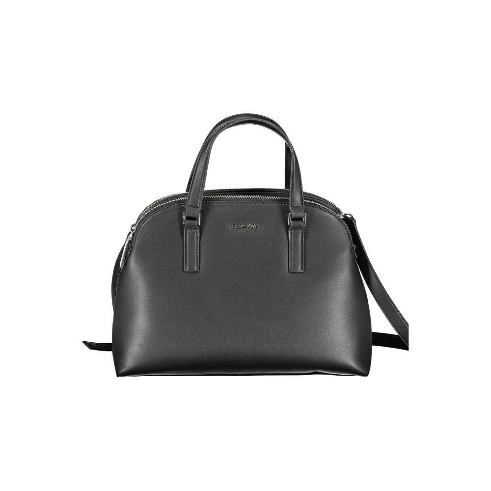 Calvin Klein Black Polyester Handbag - Hilstor