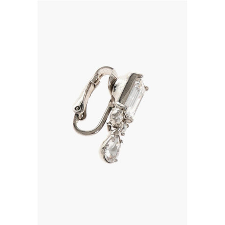 Dsquared² Metal Clip-On Single Earring with Crystals