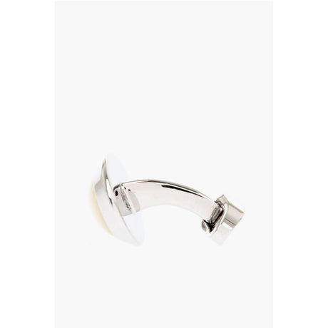 Corneliani Brass Cufflinks with Pearled Detail