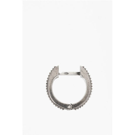 Emanuele Bicocchi Silver Hoop Single earring