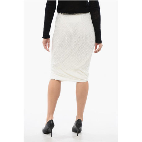 Jil Sander Twisted Straight Skirt