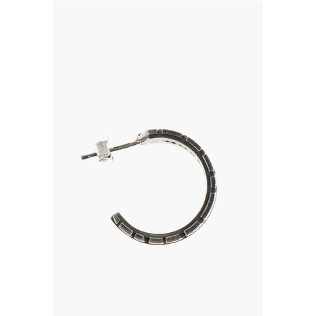 NOVE25 Feather Shaped Single Hoop Earring
