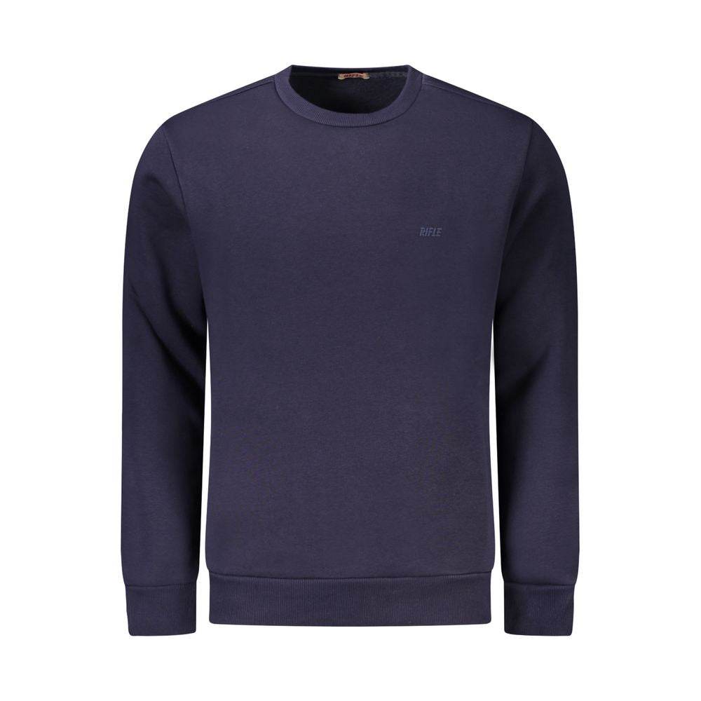 Rifle Blue Cotton Sweater - Hilstor