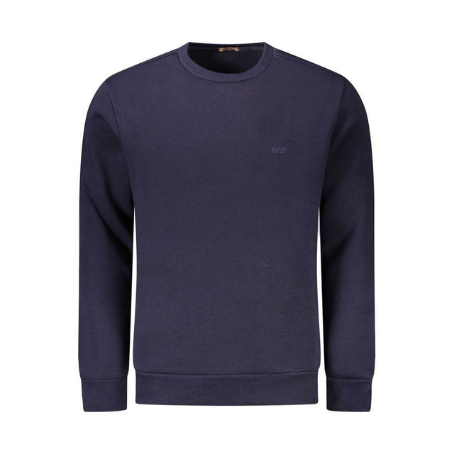 Rifle Blue Cotton Sweater - Hilstor
