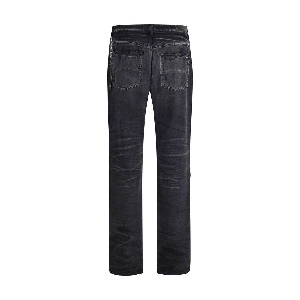 Amiri Straight Mx1 Jeans - Hilstor