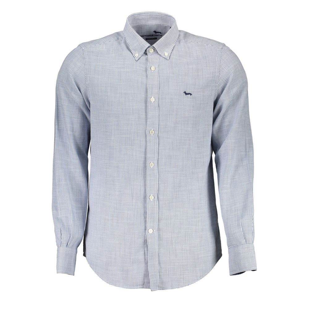 Harmont & Blaine Blue Cotton Shirt - Hilstor