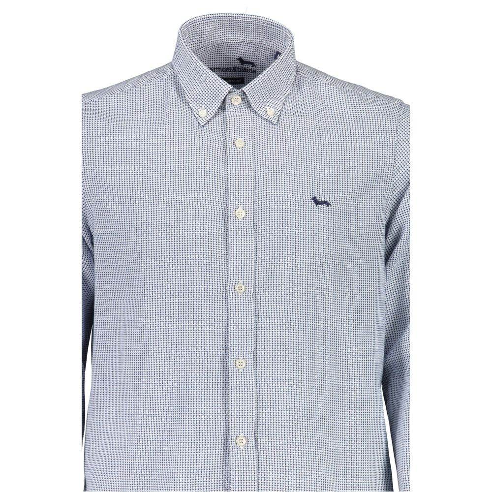 Harmont & Blaine Blue Cotton Shirt - Hilstor