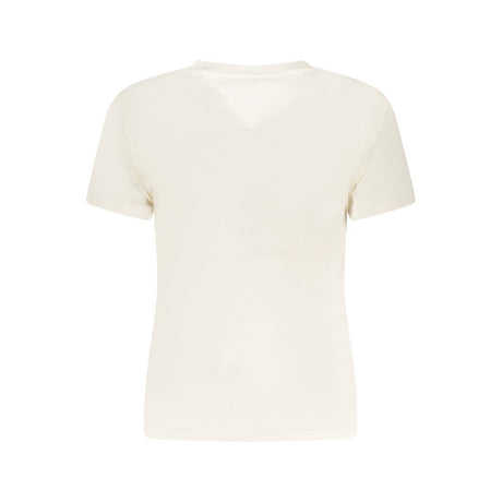 Tommy Hilfiger Beige Cotton Tops & T-Shirt