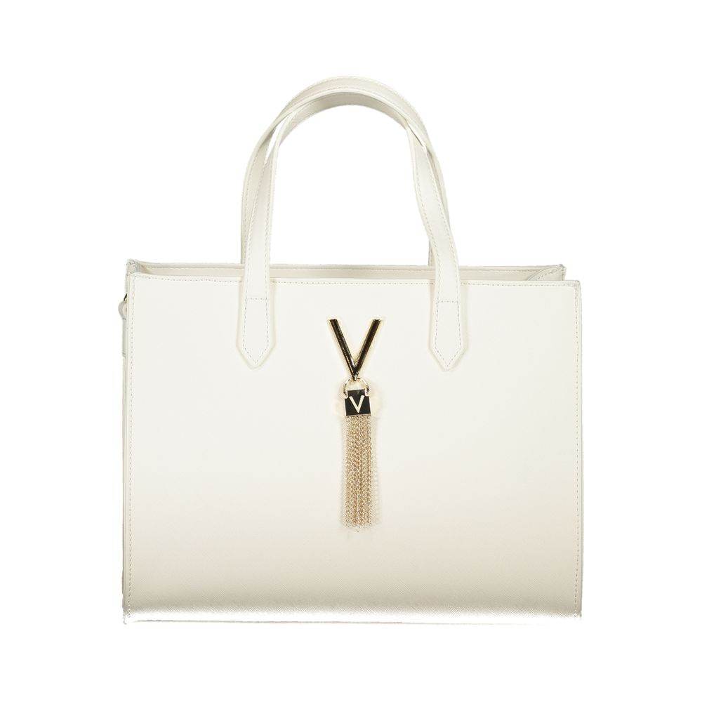 Mario Valentino White Polyethylene Handbag - Hilstor