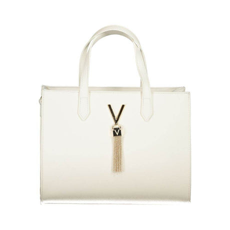 Mario Valentino White Polyethylene Handbag - Hilstor