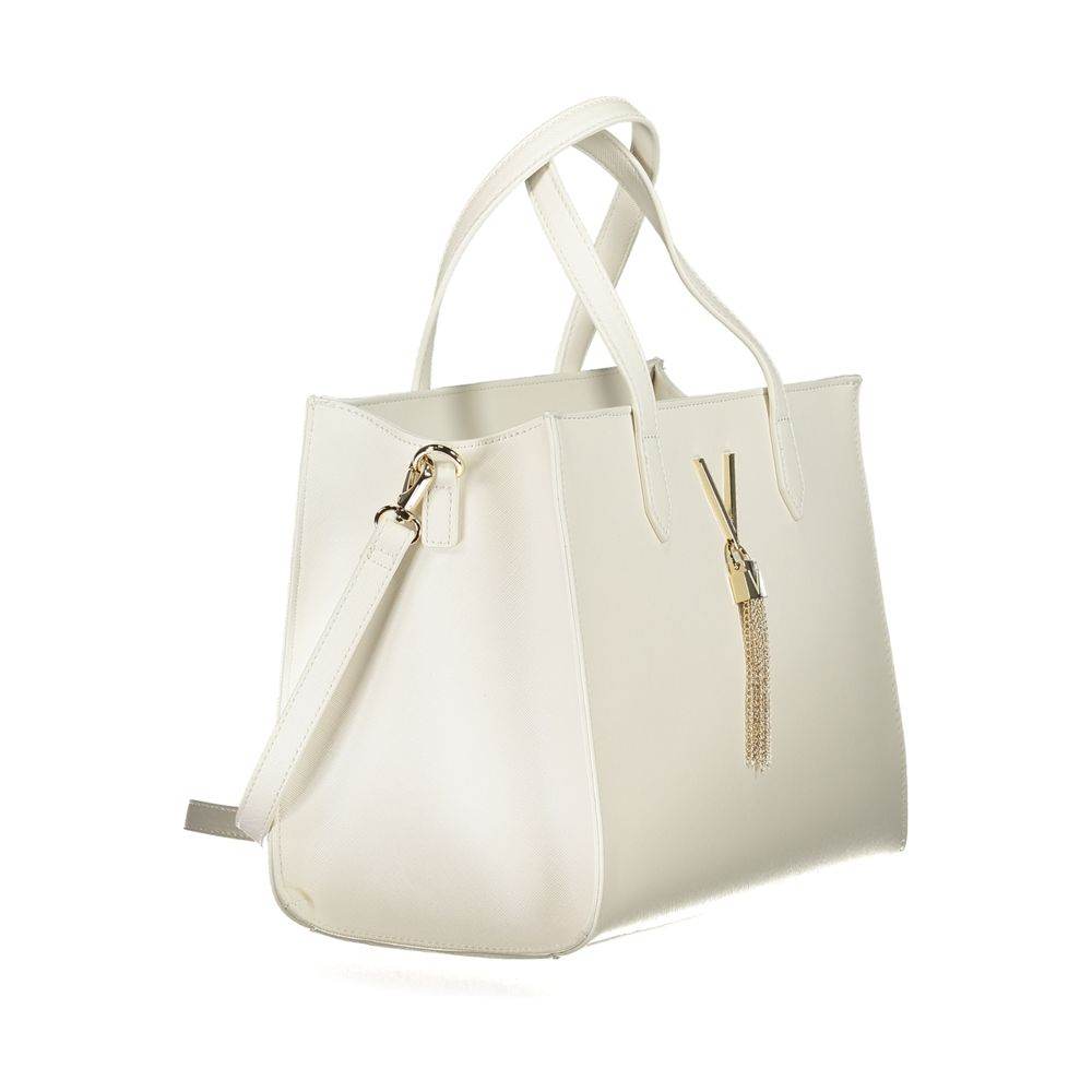 Mario Valentino White Polyethylene Handbag - Hilstor