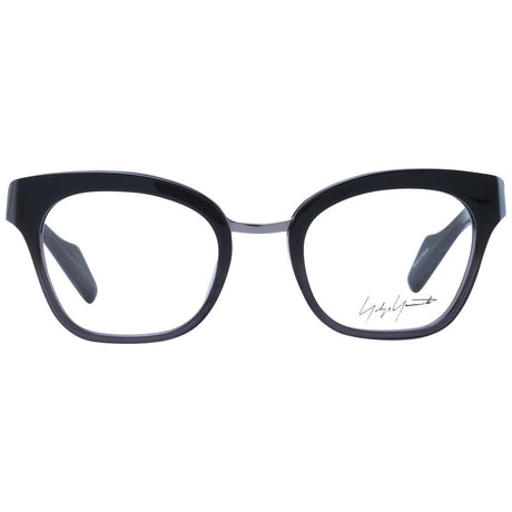 Yohji Yamamoto Black Unisex Optical Frames