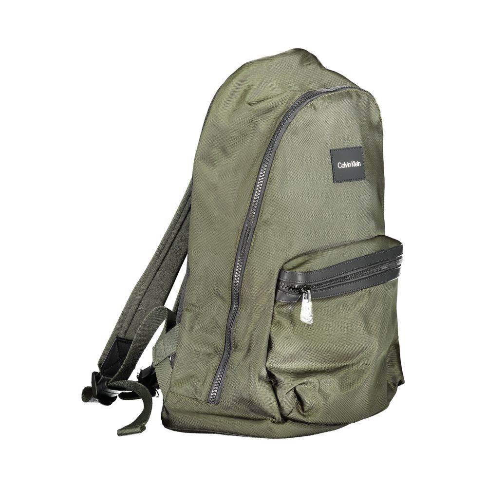 Calvin Klein Green Polyester Backpack - Hilstor