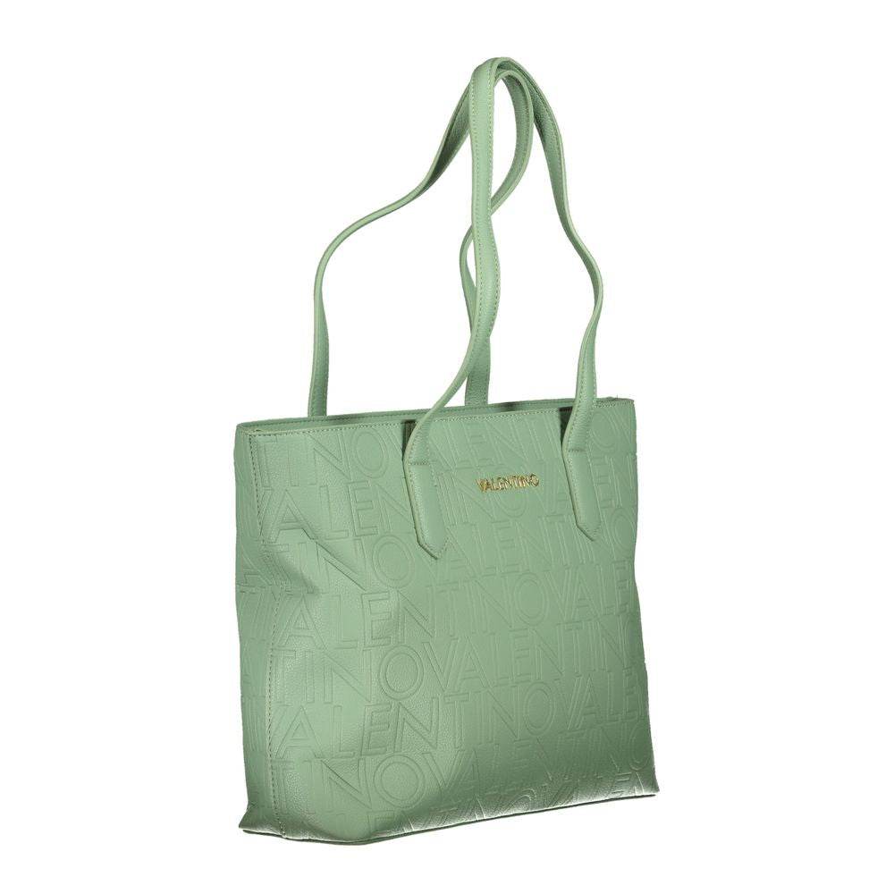 Mario Valentino Green Polyethylene Handbag - Hilstor