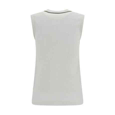 Brunello Cucinelli Ribbed Top