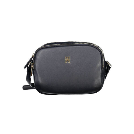 Tommy Hilfiger Blue Polyester Handbag - Hilstor