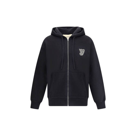 Valentino Logoed Hoodie - Hilstor