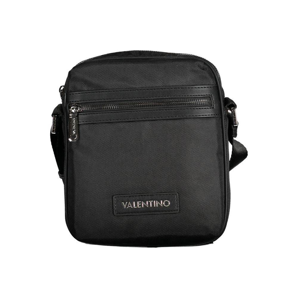 Mario Valentino Black Polyester Shoulder Bag - Hilstor