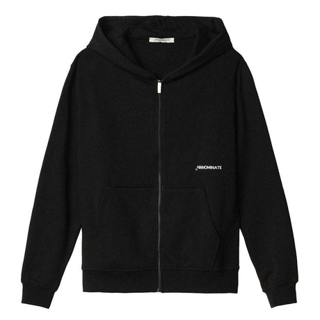Hinnominate Black Cotton Men's Hooded Sweater - Hilstor