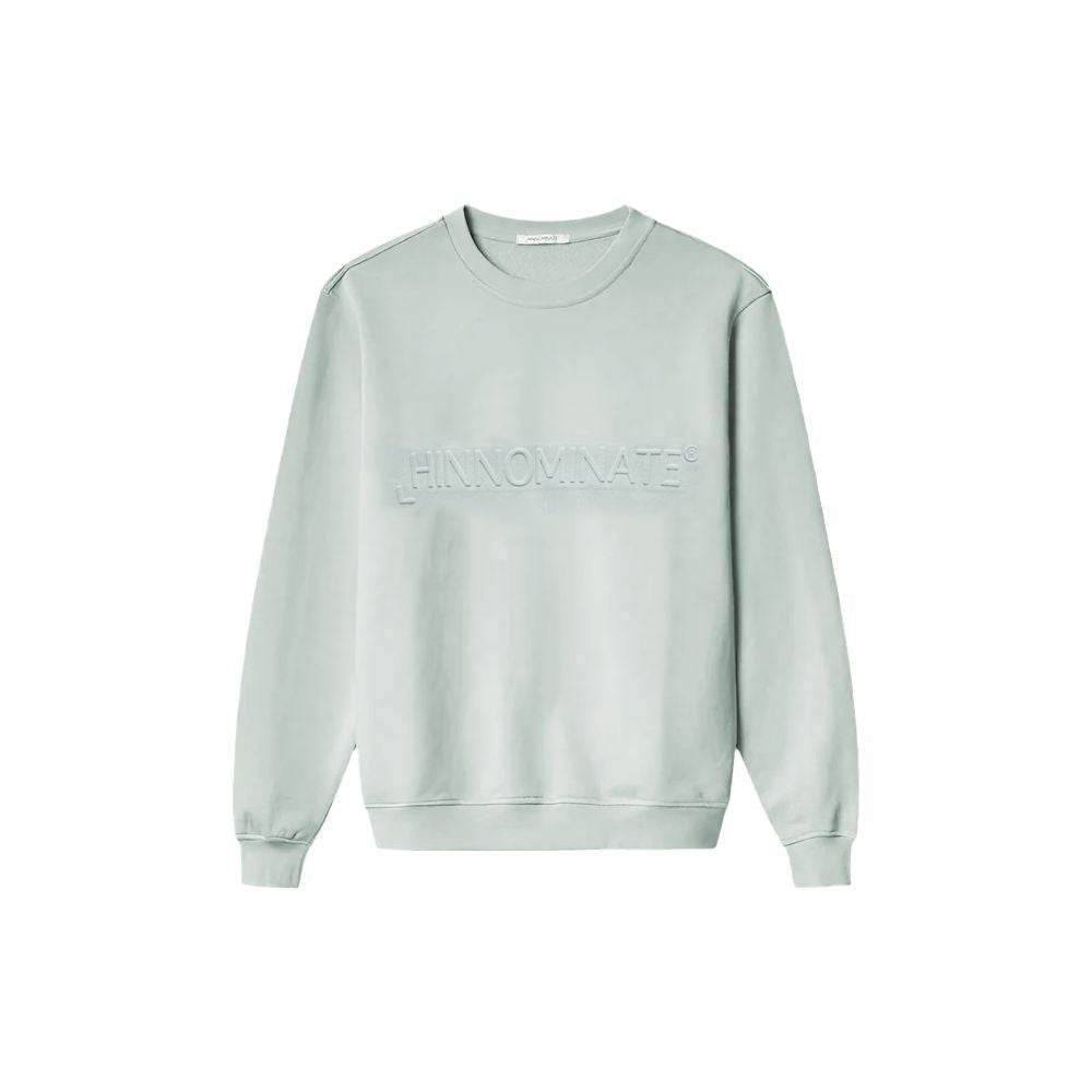 Hinnominate Gray Cotton Men Sweater - Hilstor